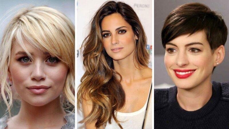 Fryzury podkreślające owalną twarz