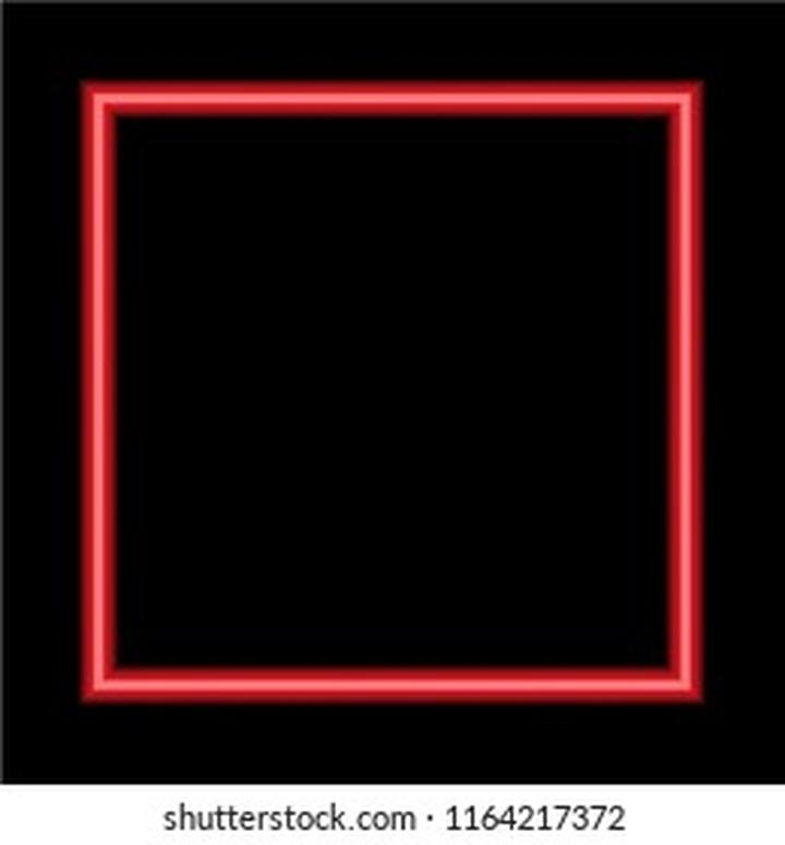 Stylizacja neonowa czerwień