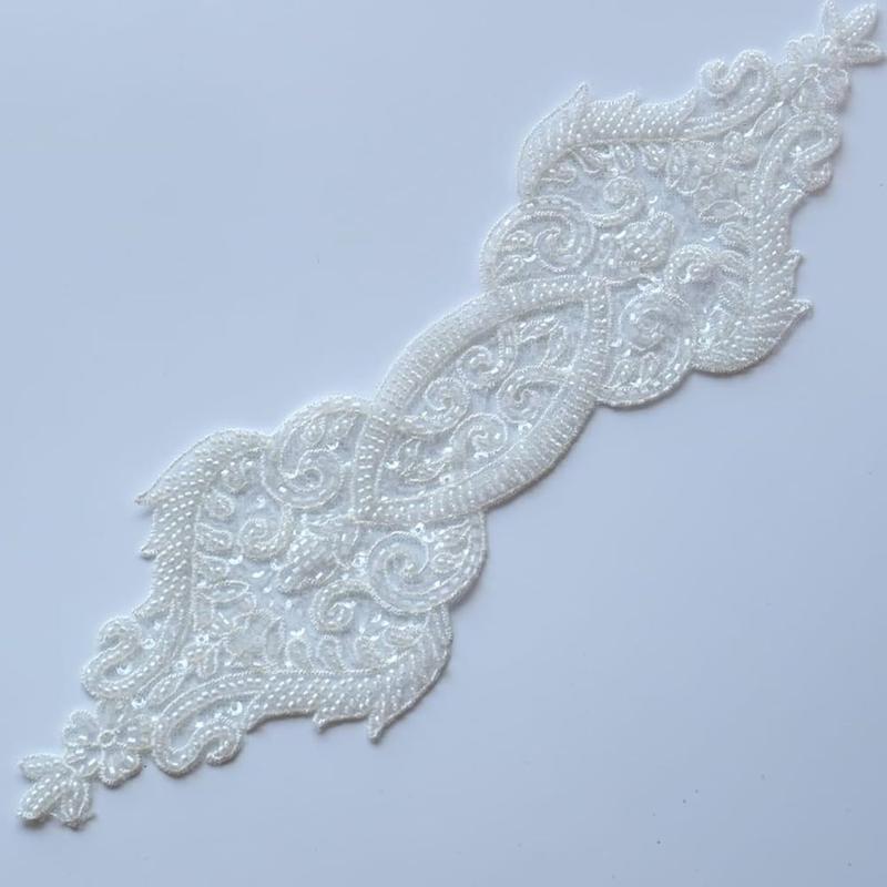 Aplikacje koronkowe do naszycia