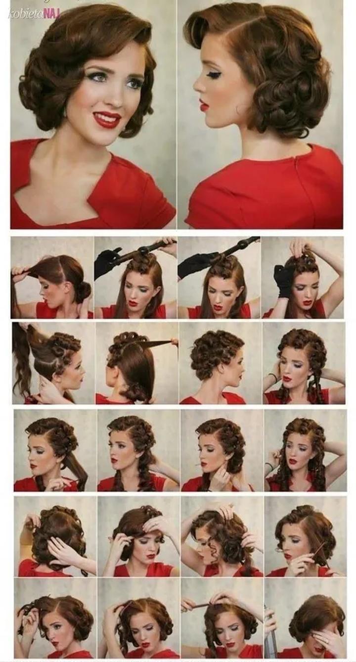 Loki i fale w stylu lat 20