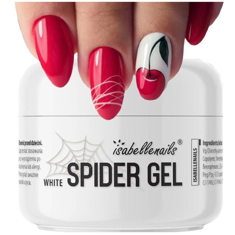 Wzory na paznokciach spider gel