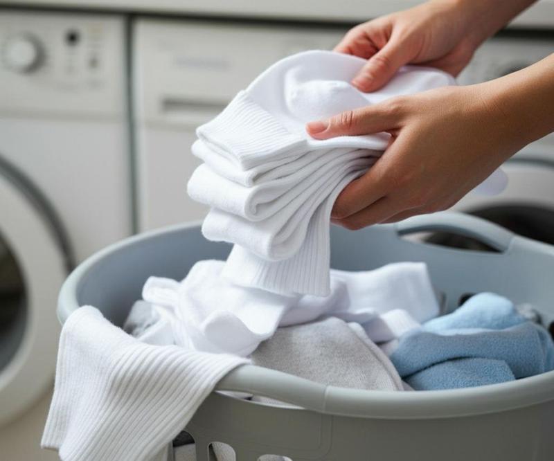 Chemiczne środki do wybielania skarpetek