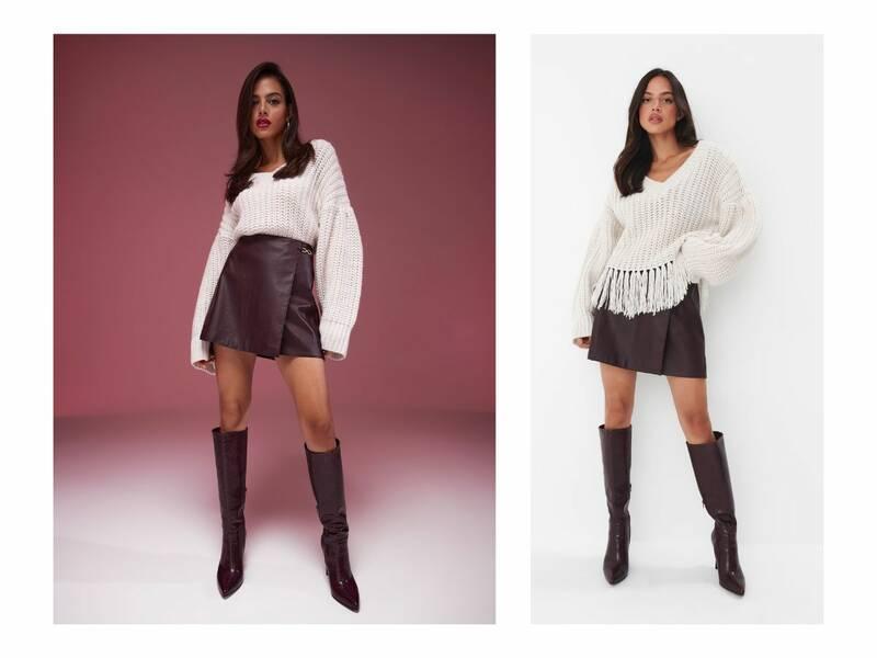 Łączenie bordowego z innymi kolorami