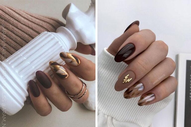 Stylizacja brązowo złotych paznokci: odkryj modne sekrety, które zachwycą!