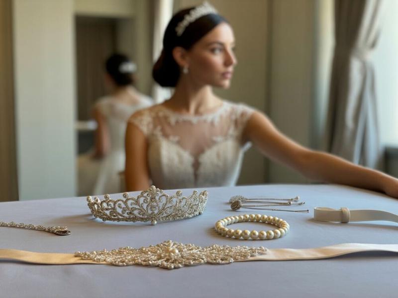 Złota biżuteria do szafirowej kreacji