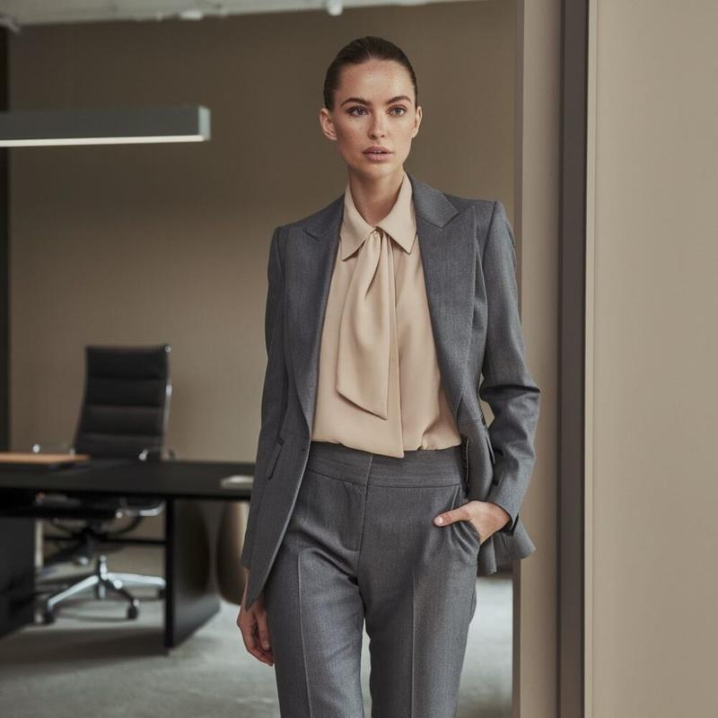 Wybór idealnej bluzki pod garnitur damski – jak wyglądać stylowo?